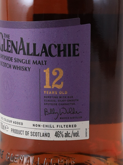 Glenallachie 12 Years Old New Label