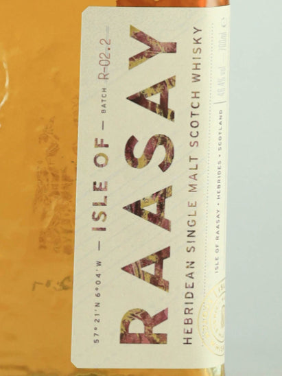 Isle of Raasay Hebridean Single Malt R-02.2