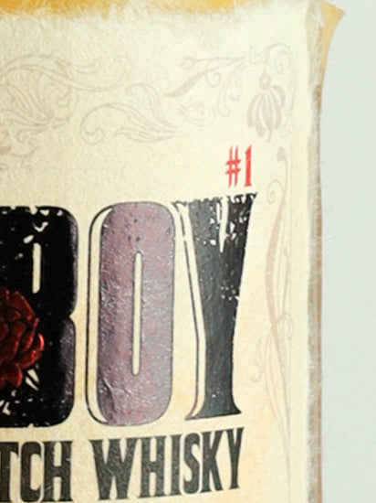 Whisky Find Ode To Immortality Bad Boy #1 7 Years Old 2016