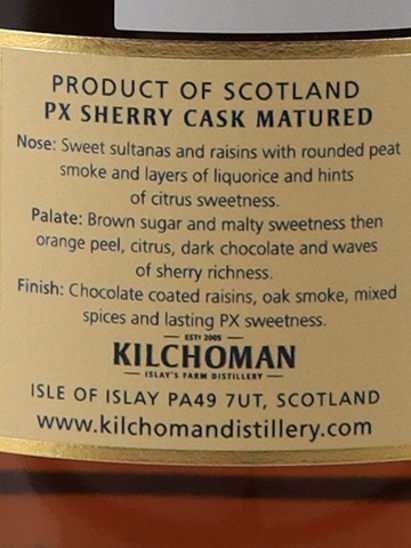Kilchoman PX Sherry Cask