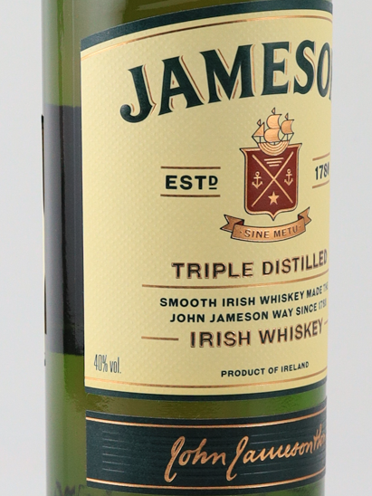Jameson 700ml with 2 Glasses