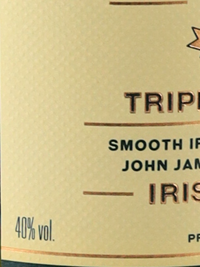Jameson 700ml with 2 Glasses