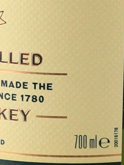 Jameson 700ml with 2 Glasses