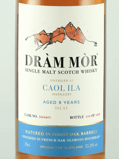 Dram mor Caol Ila 9 Years Old 2015