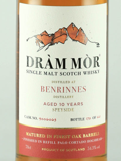 Dram mor Benrinnes 10 Years Old 2013