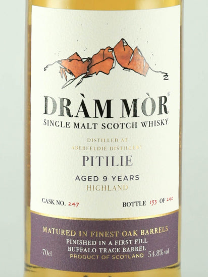 Dram mor Pittyvaich 9 Years Old 2015