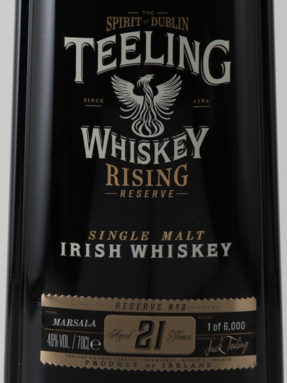 Teeling 21 Years Old Rising Reserve Marsala Cask Finish