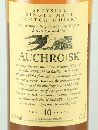 Auchroisk 10 Years Old 2019 Release Lot 9325