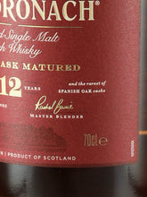 Load image into Gallery viewer, Glendronach 12 Years Old New Label