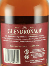 Load image into Gallery viewer, Glendronach 12 Years Old New Label