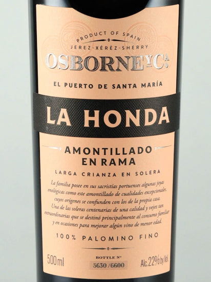 Osborne La Onda Amontillado En Rama