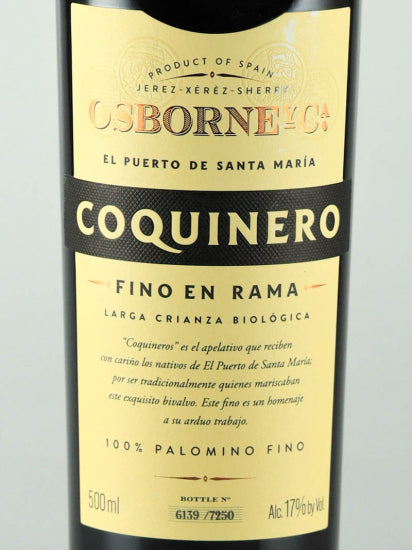 Osborne Cokinero Fino En Rama