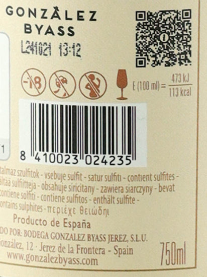 Gonzalez Byass Leonor Palo Cortado