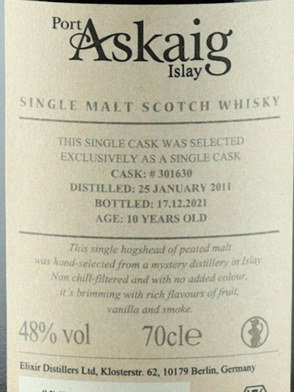 Port Askaig 2011 Limited Edition