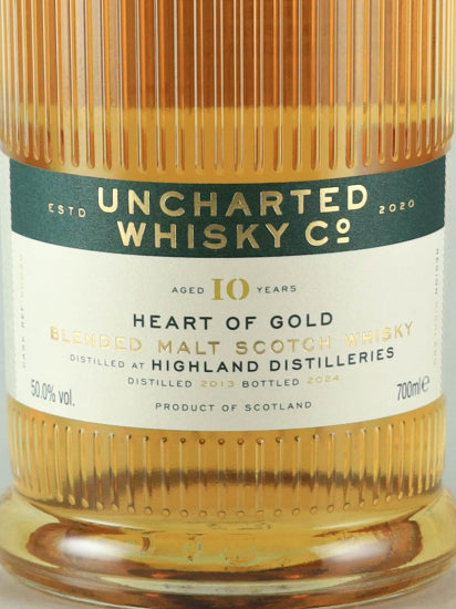 Uncharted Whisky Blended Malt 10 Years Old 2013