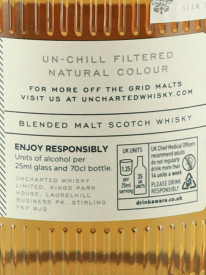 Uncharted Whisky Blended Malt 10 Years Old 2013