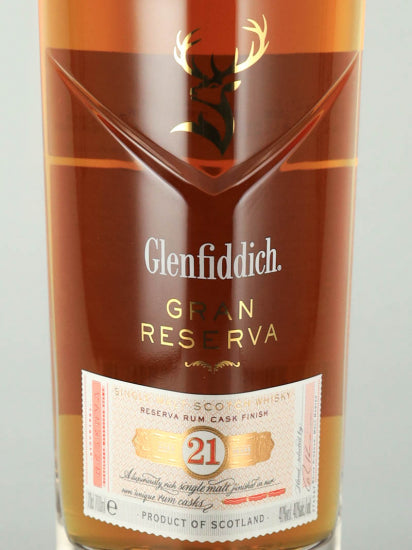 Glenfiddich 21 Years Old Reserva Rum Cask Finish