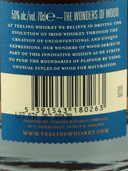 Teeling Single Pot Still Wonders of Wood No.3 Virgin Swedish Oak