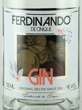 Load image into Gallery viewer, Bad Spirits Ferdinando De Cinque Gin