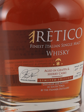 Load image into Gallery viewer, Eretico Italian Single Malt Whisky 5 Years