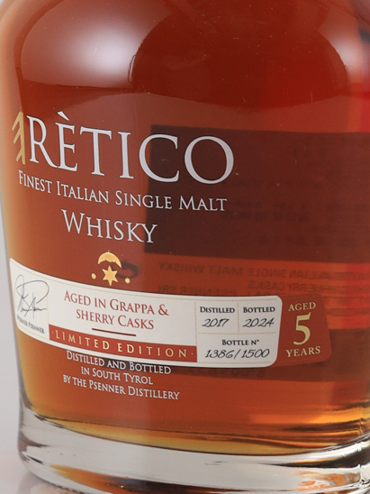 Eretico Italian Single Malt Whisky 5 Years