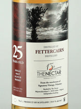Load image into Gallery viewer, Nectar Fttercairn 25 Years Old 1995 59.9%