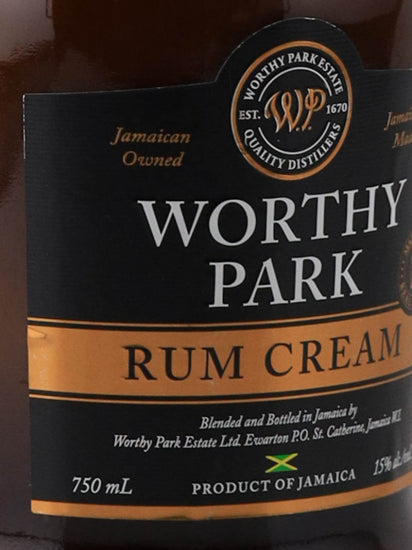 Worthy Park Cream Liqueur