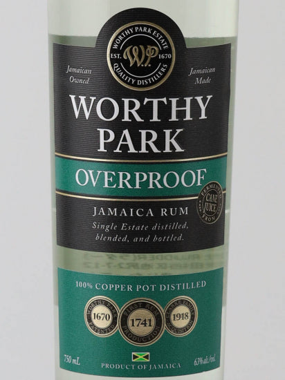 Worthy Park Overproof