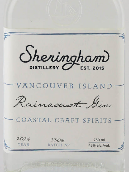 Sheringham Raincoast Gin 750ml