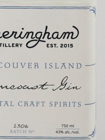 Sheringham Raincoast Gin 750ml