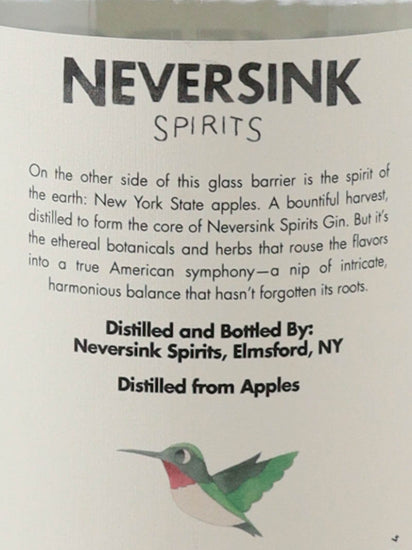 Neversink Spirits Apple Gin