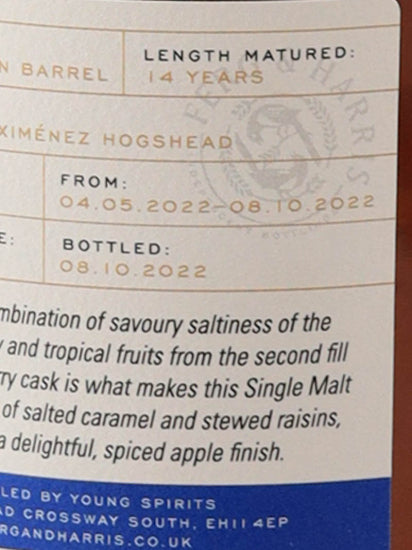 Ferg & Harris Old Pulteney 14 Years 2007