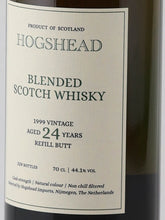 Load image into Gallery viewer, Hogshead Indie Blended Scotch 24 Years 1999