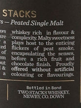 Load image into Gallery viewer, Two Stacks Smoke &amp; Mirrors Peated Single Malt
