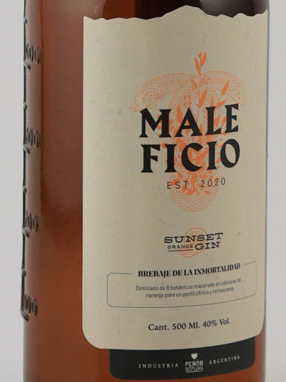 Maleficio Sunset Orange Gin