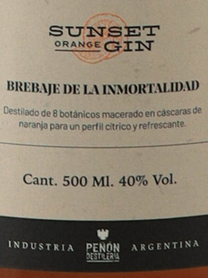 Maleficio Sunset Orange Gin