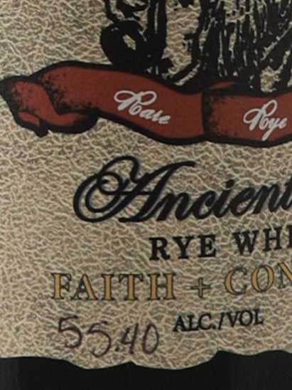 Very Old St. Nick Ancient Cask Rye 8