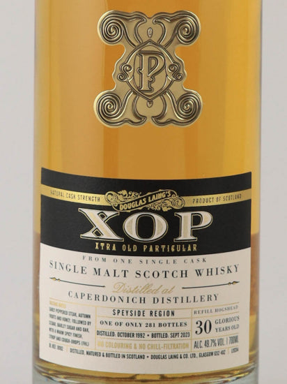 Extra Old Particular Caperdonich 30 Years 1992