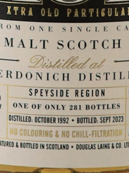 Extra Old Particular Caperdonich 30 Years 1992