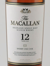 Load image into Gallery viewer, Macallan 12 Year Sherry Oak [Parallel Import]