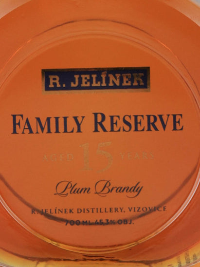R. Jelinek Family Reserve Slivovitz 15 Years