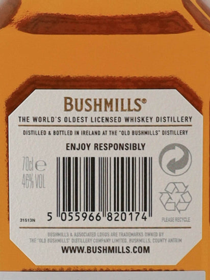 Bushmills Single Malt 15 Years