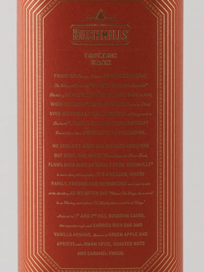 Bushmills Single Malt 15 Years