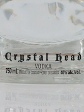 Load image into Gallery viewer, Crystal Head Vodka 750ml with Glass
