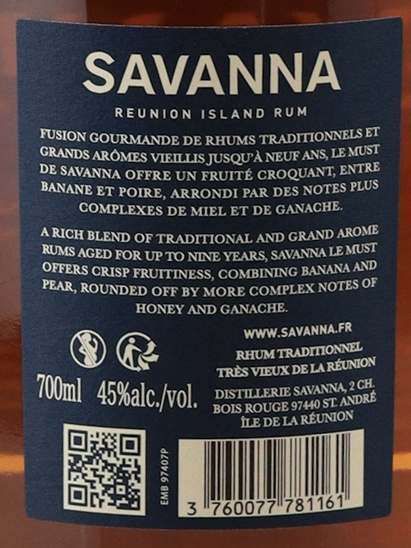 Savannah Rum Le Mast Batch 23.02