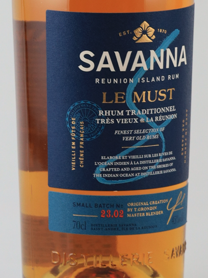 Savannah Rum Le Mast Batch 23.02