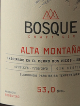 Load image into Gallery viewer, Bosque Alta Montana Craft Gin