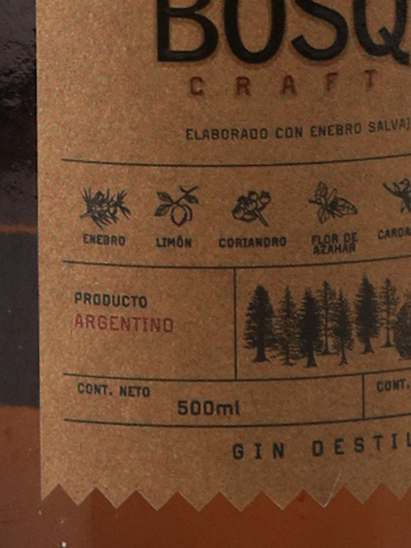 Bosque Native Craft Gin