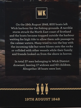 Load image into Gallery viewer, Wolfburn Wick Harbour Trust Black Saturday
