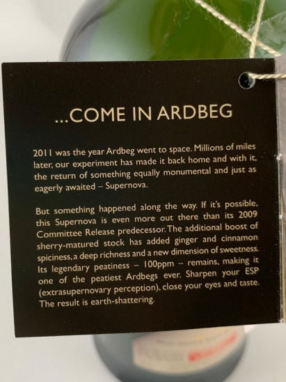 Ardbeg Supernova 2014